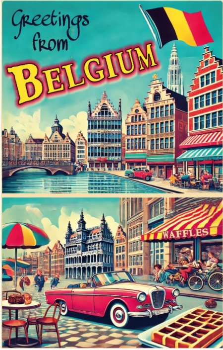 Postcard Belgium 10x15cm - 0-6-4-10 BE-2S-042 (2429) - 50 pieces