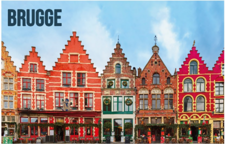 Postcards Brugge 10x15cm - 8-6-4-43 BE-2S-057 (2455) - 50 pieces